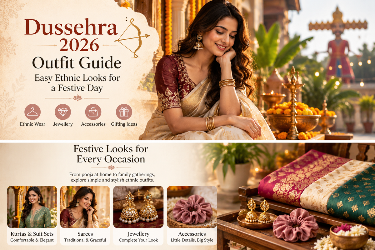 Dussehra 2026 Outfit Guide: Easy Ethnic Looks for a Festive Day