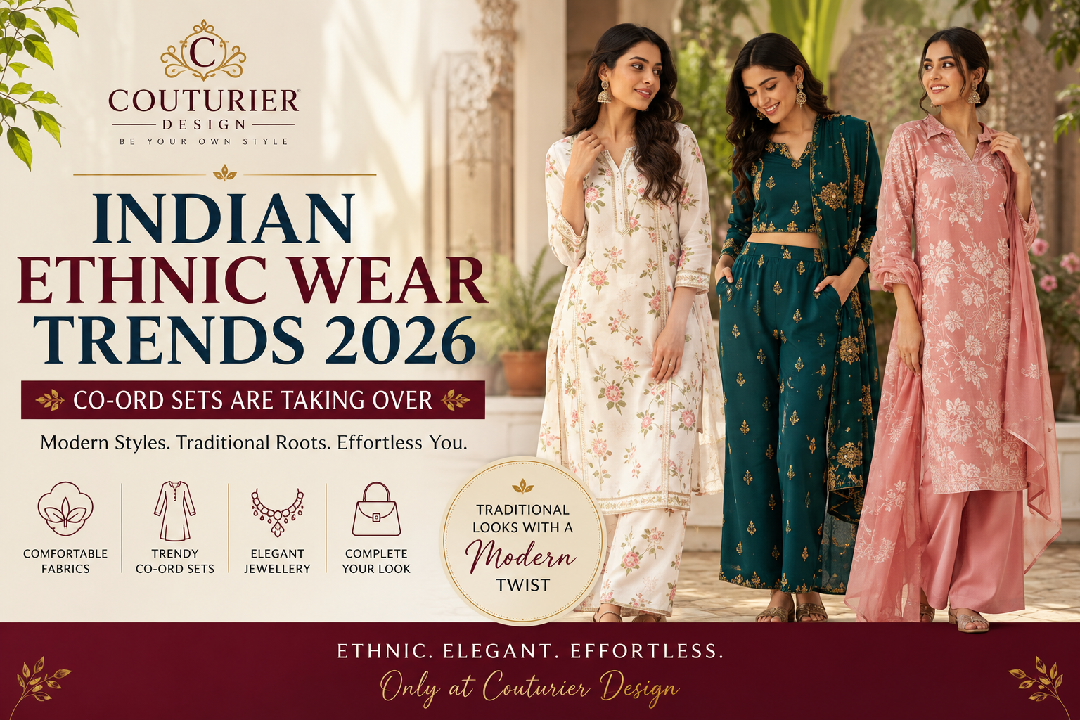 Indian Ethnic Wear Trends 2026: Co-Ord Sets Are Taking Over