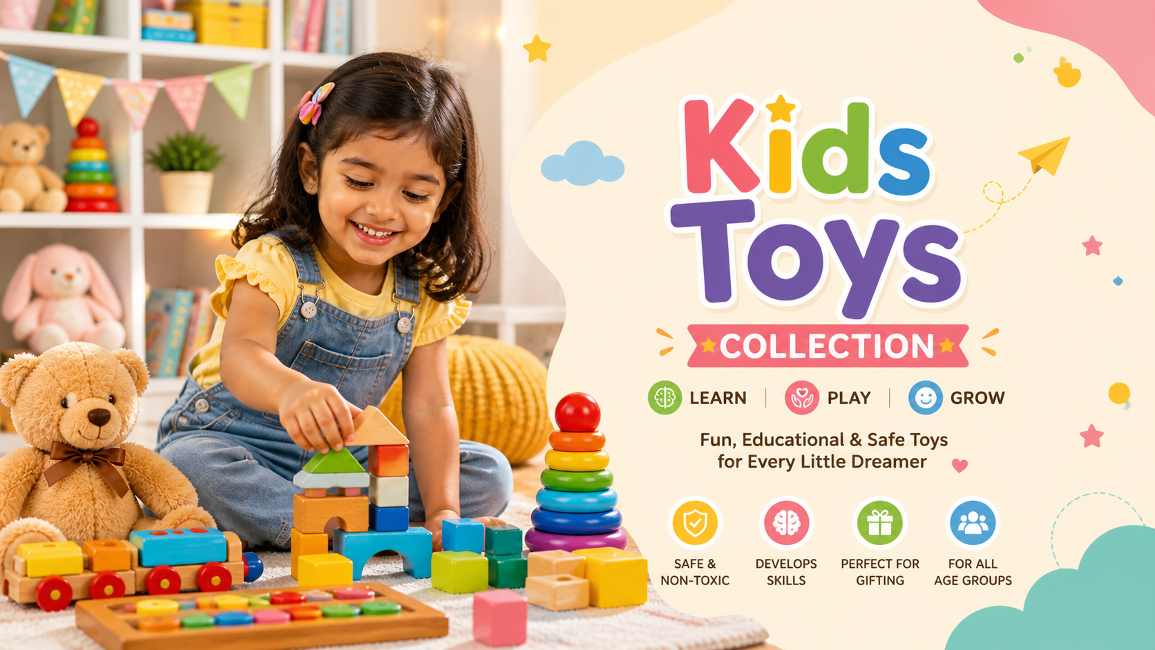 Kids Toys Collection – Fun, Educational & Creative Playtime