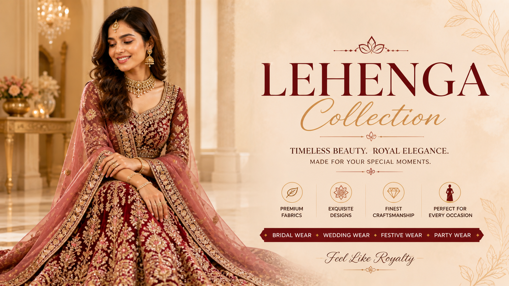 Lehenga Collection – Bridal, Festive & Designer Styles for Women