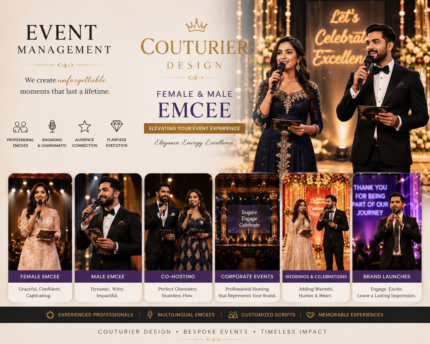 Couturier Events – Emcee Services