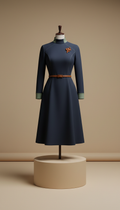 Inkwell navy tailored modern dress