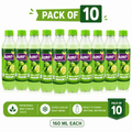 Mint lemon drink bottles, pack of 10 (160 ml each) ready to drink