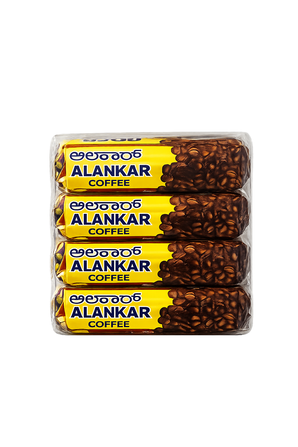 Alankar Coffee Pack of 4 (250g Each) | Pure South Indian Coffee Blend | Rich Aroma & Strong Taste | Total 1kg - Couturier Design