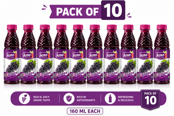 Hana Grape Juice – Fresh Grape Fruit Drink | Healthy Drink | Ready to Drink