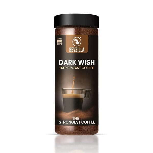 Bevzilla 200 Gram Classic Black Roast Strong Coffee(Dark Wish)