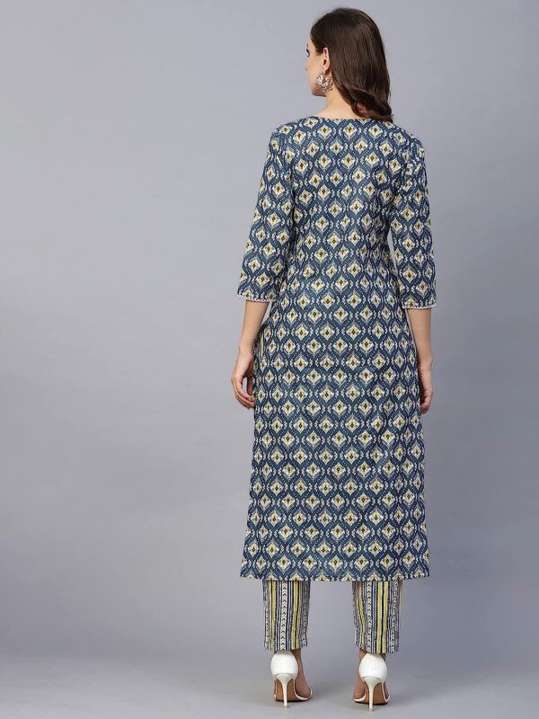 straight printed kurta - COUTURIER DESIGN