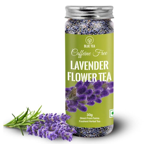 Blue Tea,Lavender Flower - COUTURIER DESIGN