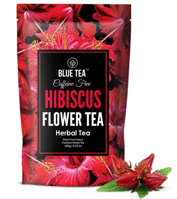 BLUE TEA Hibiscus Flower Herbal Tea