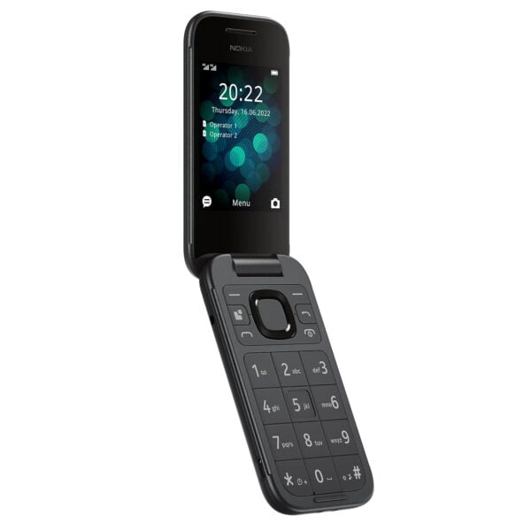 Nokia 2660 Flip 4G Volte keypad Phone , Black