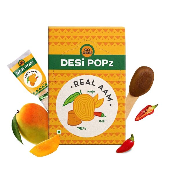 Go Desi Popz Real Aam - COUTURIER DESIGN