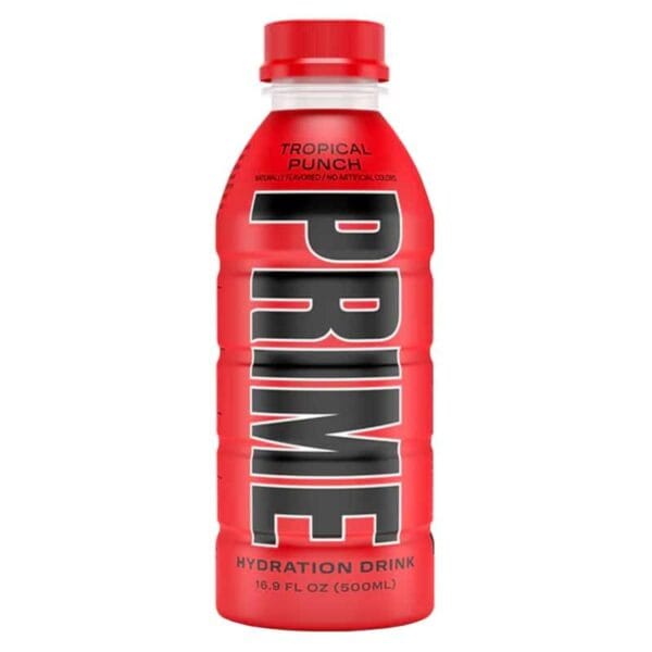 Prime Drink Sports Beverage Naturally Flavored, Tropical Punch 500ml