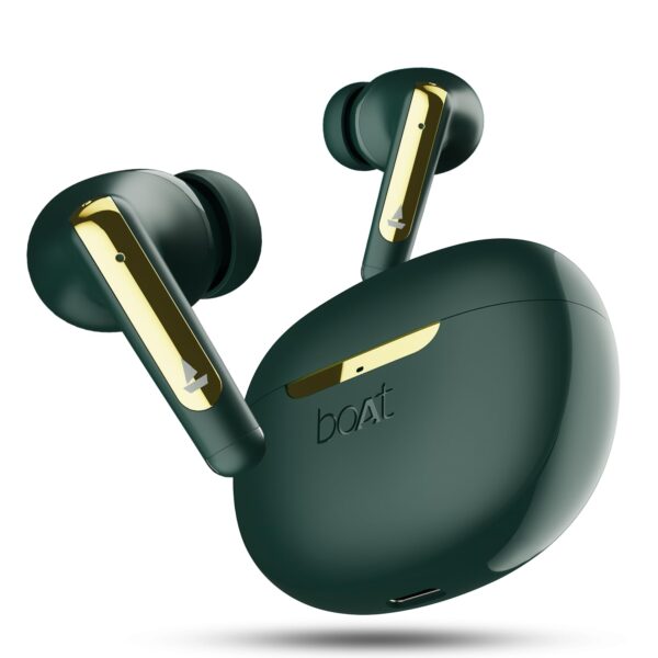 boAt Airdopes 141 ANC TWS Earbuds with 32 dB ANC (Green)