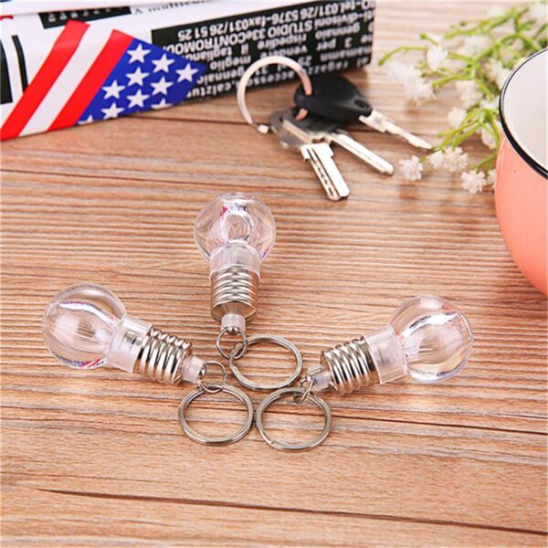 LED Bulb Light Keychain - 1 No's