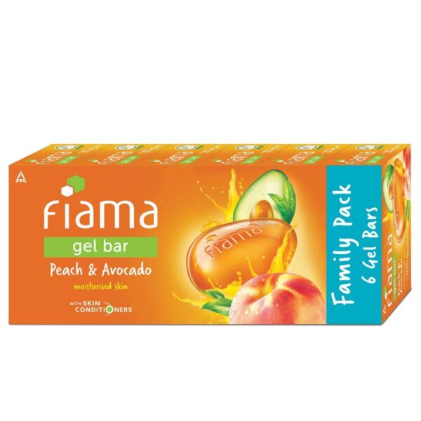 Fiama Gel Bar Peach