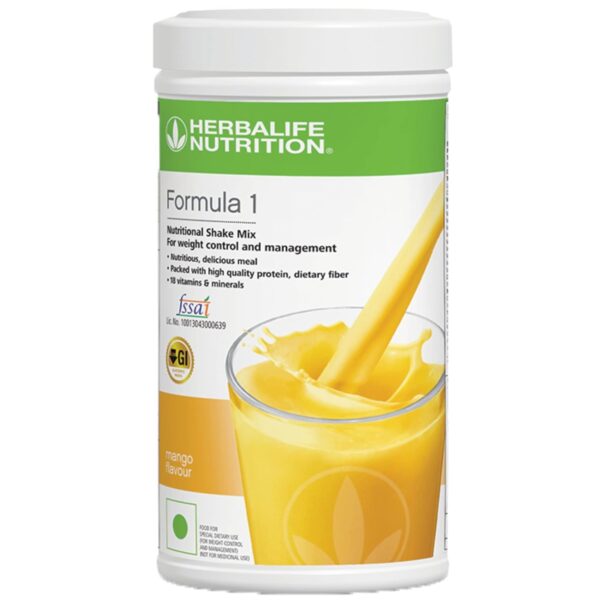 Herbalife Formula 1 Shake for Weight Loss - 500 g (Mango)