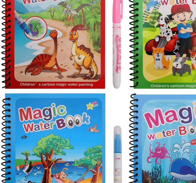 Magic Water Colouring Book