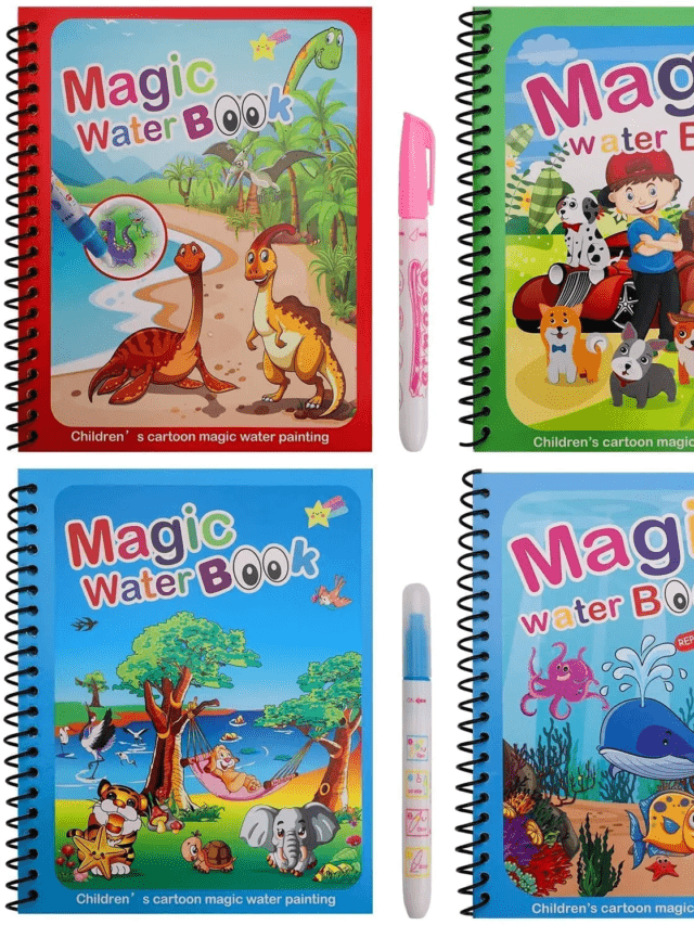 Magic Water Colouring Book