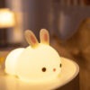 New Year Gift Rabbit Silicone Lamp , Creative Night Light Children's Toys - Image 2