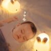 New Year Gift Rabbit Silicone Lamp , Creative Night Light Children's Toys - Image 5