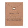 Paper Card Animal Necklace Series Hummingbird Necklace For Women - Image 6