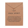 Paper Card Animal Necklace Series Hummingbird Necklace For Women - Image 7