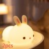 New Year Gift Rabbit Silicone Lamp , Creative Night Light Children's Toys - Image 7