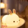 New Year Gift Rabbit Silicone Lamp , Creative Night Light Children's Toys - Image 8