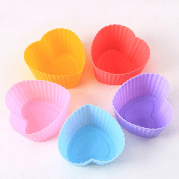 Silicon Heart Shape Baking Mold