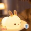 New Year Gift Rabbit Silicone Lamp , Creative Night Light Children's Toys - Image 10