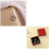Four-Leaf Clover Pendant Necklace Female Korean Malachite Jewellery - Image 7