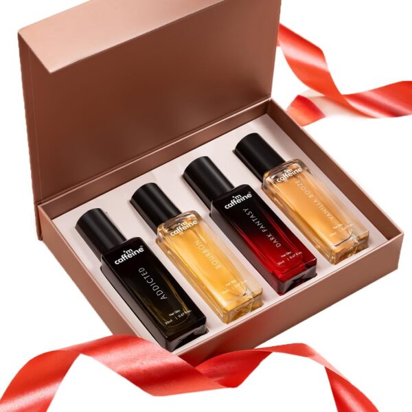 mCaffeine The Addiction Collection Perfume Gift Set for Men & Women