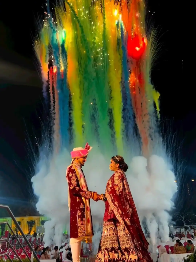 Wedding Colour Sky Shots